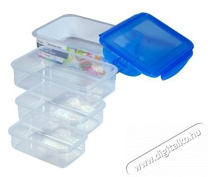 Too KT-074 4db-os szett 250+500+900+1500ml-es t&eacute;glalap alak&uacute; &eacute;telt&aacute;rol&oacute; doboz szett Konyhai term&eacute;kek - Ed&eacute;ny - &Eacute;telt&aacute;rol&oacute; - 508842