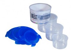 Too KT-075 4db-os 300+650+1200+2000ml-es kerek alak&uacute; &eacute;telt&aacute;rol&oacute; doboz szett Konyhai term&eacute;kek - Ed&eacute;ny - &Eacute;telt&aacute;rol&oacute; - 508843