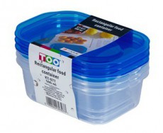 Too KT-077 3db-os 500ml-es t&eacute;glalap alak&uacute; &eacute;telt&aacute;rol&oacute; doboz szett Konyhai term&eacute;kek - Ed&eacute;ny - &Eacute;telt&aacute;rol&oacute; - 508845