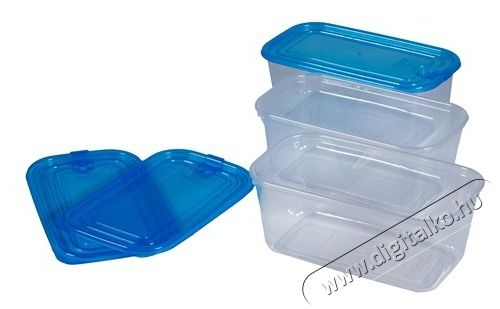 Too KT-078 3db-os 960ml-es t&eacute;glalap alak&uacute; &eacute;telt&aacute;rol&oacute; doboz szett Konyhai term&eacute;kek - Ed&eacute;ny - &Eacute;telt&aacute;rol&oacute; - 508846