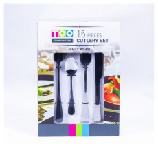Too KT-401 Family 16 db-os ez&uuml;st evőeszk&ouml;z k&eacute;szlet Konyhai term&eacute;kek - &Eacute;tk&eacute;szlet - Evőeszk&ouml;z k&eacute;szlet - 508746
