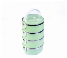 Too KT-408 G 4 részes zöld ételhordó Háztartás / Otthon / Kültér - Lakásfelszerelés - Tároló - 508732