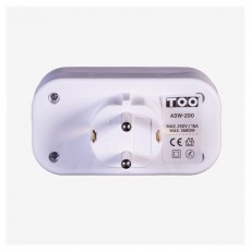 Too ADW-200 2 aljzat feh&eacute;r fali h&aacute;l&oacute;zati adapter Akkuk &eacute;s t&ouml;ltők - Li-ion akkumul&aacute;tor &eacute;s t&ouml;ltő (gy&aacute;ri) - T&ouml;ltő / h&aacute;l&oacute;zati adapter - 514877