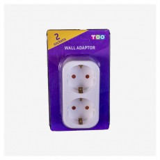 Too ADW-200 2 aljzat feh&eacute;r fali h&aacute;l&oacute;zati adapter Akkuk &eacute;s t&ouml;ltők - Li-ion akkumul&aacute;tor &eacute;s t&ouml;ltő (gy&aacute;ri) - T&ouml;ltő / h&aacute;l&oacute;zati adapter - 514877