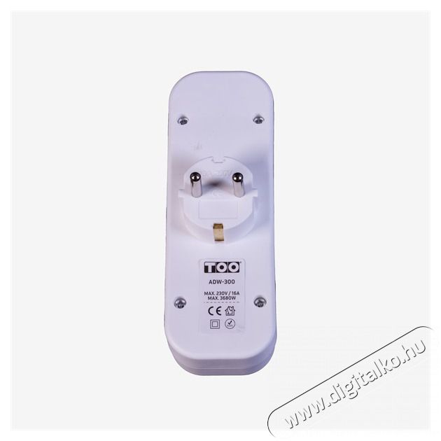 Too ADW-300 3 aljzat feh&eacute;r fali h&aacute;l&oacute;zati adapter Akkuk &eacute;s t&ouml;ltők - Li-ion akkumul&aacute;tor &eacute;s t&ouml;ltő (gy&aacute;ri) - T&ouml;ltő / h&aacute;l&oacute;zati adapter - 514878