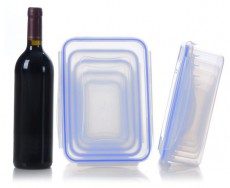 Too KT-140 5 db-os t&eacute;glalap &eacute;telt&aacute;rol&oacute; doboz szett 240ml+500ml+1.000ml+1.500ml+2.500ml Konyhai term&eacute;kek - Ed&eacute;ny - &Eacute;telt&aacute;rol&oacute; - 515909