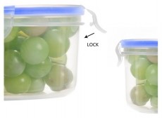 Too KT-142 5 db-os kerek &eacute;telt&aacute;rol&oacute; doboz szett 400ml+800ml+1.500ml+2.300ml+3.600ml Konyhai term&eacute;kek - Ed&eacute;ny - &Eacute;telt&aacute;rol&oacute; - 515911