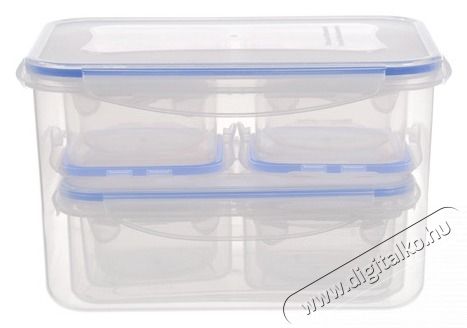 Too KT-143 10 db-os &eacute;telt&aacute;rol&oacute; doboz szett, 2x180ml+2x400ml+2x500ml+3x1.200ml+2.000ml Konyhai term&eacute;kek - Ed&eacute;ny - &Eacute;telt&aacute;rol&oacute; - 515912