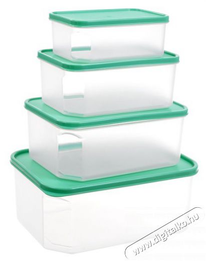 Too KT-144 4 db-os t&eacute;glalap &eacute;telt&aacute;rol&oacute; doboz szett 800ml+1.800ml+2.800ml+4.800ml Konyhai term&eacute;kek - Ed&eacute;ny - &Eacute;telt&aacute;rol&oacute; - 515913