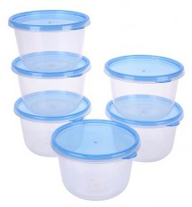 Too KT-150 6 db-os kerek 745ml-es &eacute;telt&aacute;rol&oacute; doboz szett Konyhai term&eacute;kek - Ed&eacute;ny - &Eacute;telt&aacute;rol&oacute; - 515914