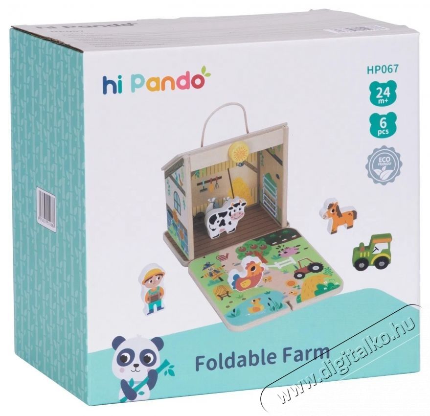 Tooky Toy Foldable Farm H&aacute;ztart&aacute;s / Otthon / K&uuml;lt&eacute;r - J&aacute;t&eacute;k / Sport - J&aacute;t&eacute;kfigura - 532341