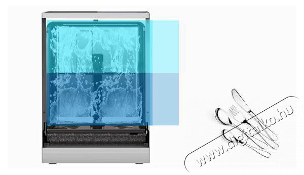 Toshiba DW-10F2EE(S) Mosogat&oacute;g&eacute;p Konyhai term&eacute;kek - Mosogat&oacute;g&eacute;p - Keskeny (45cm-ig) szabadon&aacute;ll&oacute; mosogat&oacute;g&eacute;p - 381129