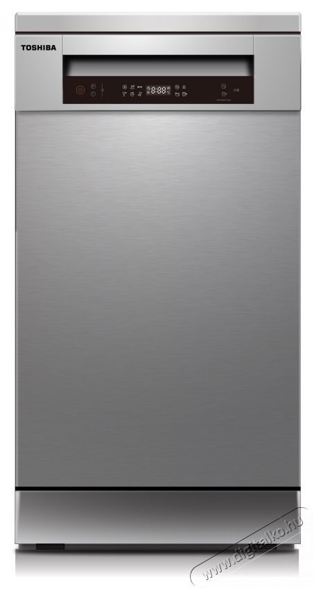 Toshiba DW-10F2EE(S) Mosogat&oacute;g&eacute;p Konyhai term&eacute;kek - Mosogat&oacute;g&eacute;p - Keskeny (45cm-ig) szabadon&aacute;ll&oacute; mosogat&oacute;g&eacute;p - 381129