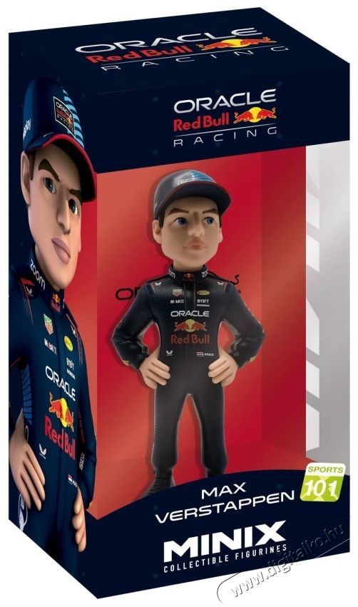 Toys Humans MINIX Sport  Red Bull - Max Verstappen H&aacute;ztart&aacute;s / Otthon / K&uuml;lt&eacute;r - J&aacute;t&eacute;k / Sport - J&aacute;t&eacute;kfigura - 532356