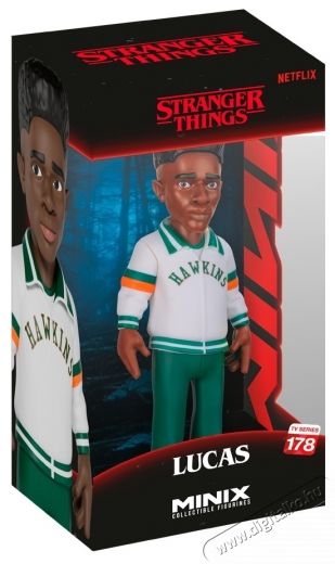 Toys Humans MINIX TV  Stranger Things (Season 5) - Lucas H&aacute;ztart&aacute;s / Otthon / K&uuml;lt&eacute;r - J&aacute;t&eacute;k / Sport - J&aacute;t&eacute;kfigura - 532371