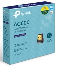 TP-LINK Archer T2U Nano AC600 Dual-Band Vezet&eacute;k n&eacute;lk&uuml;li USB adapter Iroda &eacute;s sz&aacute;m&iacute;t&aacute;stechnika - H&aacute;l&oacute;zat - Vezet&eacute;k n&eacute;lk&uuml;li adapter - 368525