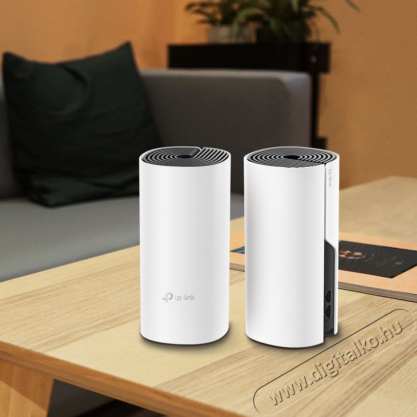TP-LINK DECO M4 AC1200 Whole-SAL Somogyi Mesh Dual Band 802.11ac vezet&eacute;k n&eacute;lk&uuml;li rendszer (2db-os) Iroda &eacute;s sz&aacute;m&iacute;t&aacute;stechnika - H&aacute;l&oacute;zat - Router - 368523