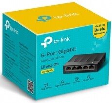 TP-LINK LS1005G 5port 10/100/1000Mbps LAN nem menedzselhető asztali Switch Iroda &eacute;s sz&aacute;m&iacute;t&aacute;stechnika - H&aacute;l&oacute;zat - Switch - 368514