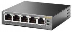 TP-LINK TL-SG1005P 5x GbE LAN Switch 4xPoE nem menedzselhető asztali switch Iroda &eacute;s sz&aacute;m&iacute;t&aacute;stechnika - H&aacute;l&oacute;zat - Switch - 368520