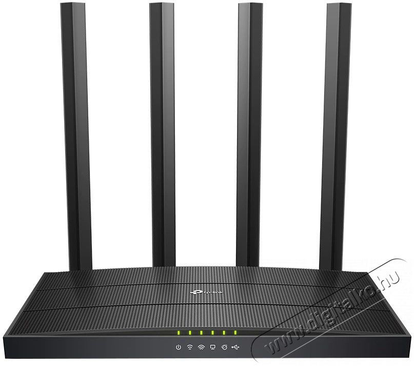 TP-LINK Archer C6U C1200 MU-MIMO Vezet&eacute;k n&eacute;lk&uuml;li Gigabit router Iroda &eacute;s sz&aacute;m&iacute;t&aacute;stechnika - H&aacute;l&oacute;zat - Router - 368505