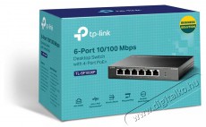 TP-LINK TL-SF1006P 6x10/100Mbps FE LAN port 4xPoE+ nem menedzselhető asztali switch Iroda &eacute;s sz&aacute;m&iacute;t&aacute;stechnika - H&aacute;l&oacute;zat - Switch - 379944