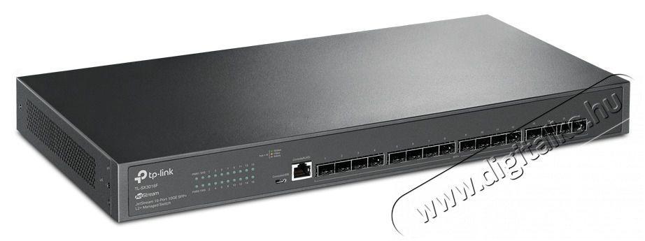 TP-LINK TL-SX3016F JetStream 16x10GbE SFP+ port L2+ menedzselhető switch Iroda &eacute;s sz&aacute;m&iacute;t&aacute;stechnika - H&aacute;l&oacute;zat - Switch - 387052