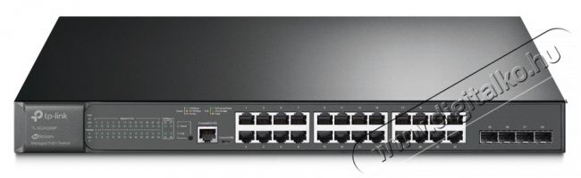 TP-LINK TL-SG3428MP JetStream 24xGbE PoE+ LAN 4xGbE SFP port L2+ menedzselhető PoE switch Iroda &eacute;s sz&aacute;m&iacute;t&aacute;stechnika - H&aacute;l&oacute;zat - Switch - 387839