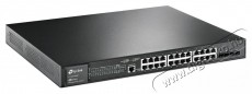 TP-LINK TL-SG3428MP JetStream 24xGbE PoE+ LAN 4xGbE SFP port L2+ menedzselhető PoE switch Iroda &eacute;s sz&aacute;m&iacute;t&aacute;stechnika - H&aacute;l&oacute;zat - Switch - 387839