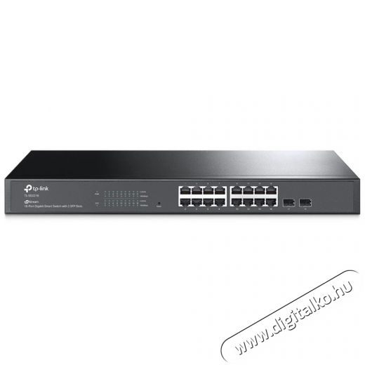 TP-LINK TL-SG2218 JetStream 16xGbE LAN 2xSFP port smart menedzselhető switch Iroda &eacute;s sz&aacute;m&iacute;t&aacute;stechnika - H&aacute;l&oacute;zat - Switch - 387841