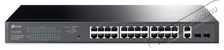 TP-LINK TL-SG1428PE 24xGbE PoE+ LAN 2xGbE SFP port Easy Smart PoE+ switch Iroda &eacute;s sz&aacute;m&iacute;t&aacute;stechnika - H&aacute;l&oacute;zat - Switch - 418249