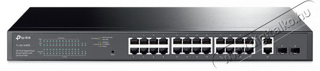TP-LINK TL-SG1428PE 24xGbE PoE+ LAN 2xGbE SFP port Easy Smart PoE+ switch Iroda &eacute;s sz&aacute;m&iacute;t&aacute;stechnika - H&aacute;l&oacute;zat - Switch - 418249