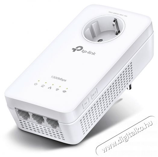 TP-LINK TL-WPA8631P AV1300 AC WiFi Gigabit Passthrough Powerline Extender H&aacute;ztart&aacute;s / Otthon / K&uuml;lt&eacute;r - Vil&aacute;g&iacute;t&aacute;s / elektromoss&aacute;g - H&aacute;l&oacute;zati eloszt&oacute; / hosszabb&iacute;t&oacute; / adapter - 418251