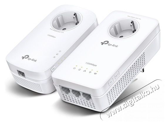 TP-LINK TL-WPA8631P KIT AV1300 AC WiFi Gigabit Passthrough Powerline Kit H&aacute;ztart&aacute;s / Otthon / K&uuml;lt&eacute;r - Vil&aacute;g&iacute;t&aacute;s / elektromoss&aacute;g - H&aacute;l&oacute;zati eloszt&oacute; / hosszabb&iacute;t&oacute; / adapter - 418252