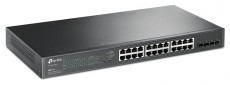 TP-LINK TL-SG2428P JetStream 24xGbE PoE+ LAN 4xGbE SFP port smart menedzselhető PoE+ switch Iroda &eacute;s sz&aacute;m&iacute;t&aacute;stechnika - H&aacute;l&oacute;zat - Switch - 420980