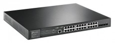 TP-LINK TL-SG3428XMP JetStream 24xGbE PoE+ LAN 4x10GbE SFP+ port L2+ menedzselhető PoE+ switch Iroda &eacute;s sz&aacute;m&iacute;t&aacute;stechnika - H&aacute;l&oacute;zat - Switch - 420959