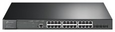 TP-LINK TL-SG3428XMP JetStream 24xGbE PoE+ LAN 4x10GbE SFP+ port L2+ menedzselhető PoE+ switch Iroda &eacute;s sz&aacute;m&iacute;t&aacute;stechnika - H&aacute;l&oacute;zat - Switch - 420959