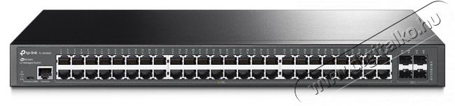 TP-LINK TL-SG3452 JetStream 48xGbE LAN 4xGbE SFP port L2+ menedzselhető switch Iroda &eacute;s sz&aacute;m&iacute;t&aacute;stechnika - H&aacute;l&oacute;zat - Switch - 420960
