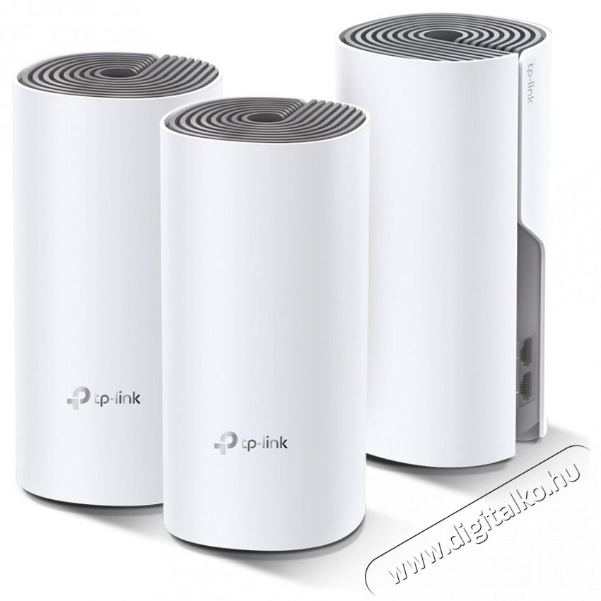 TP-LINK DECO E4 AC1200 Whole-home Mesh Dual Band 802.11ac vezet&eacute;k n&eacute;lk&uuml;li rendszer (3db-os) Iroda &eacute;s sz&aacute;m&iacute;t&aacute;stechnika - Egy&eacute;b sz&aacute;m&iacute;t&aacute;stechnikai term&eacute;k - 428334