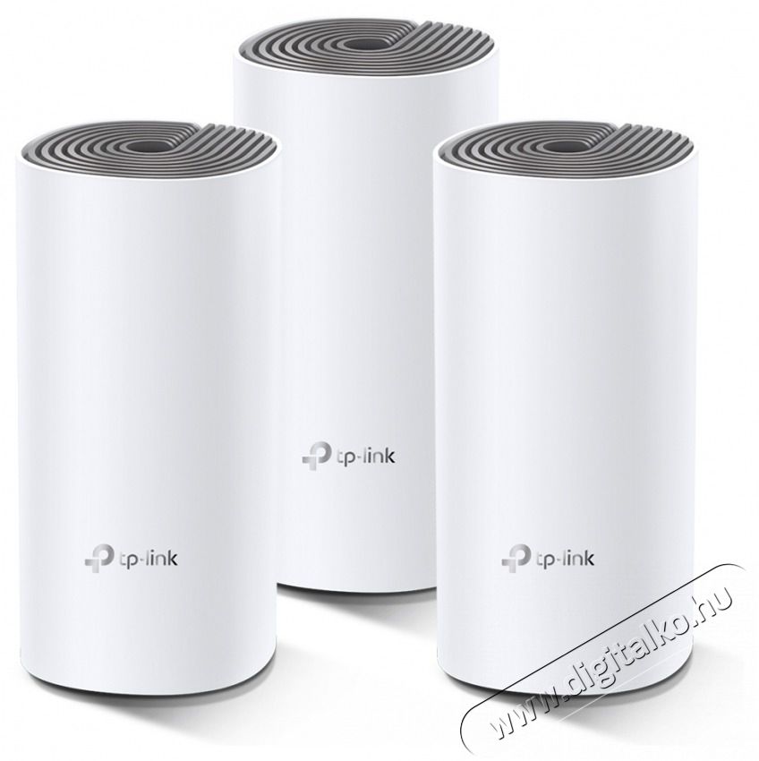 TP-LINK DECO E4 AC1200 Whole-home Mesh Dual Band 802.11ac vezet&eacute;k n&eacute;lk&uuml;li rendszer (3db-os) Iroda &eacute;s sz&aacute;m&iacute;t&aacute;stechnika - Egy&eacute;b sz&aacute;m&iacute;t&aacute;stechnikai term&eacute;k - 428334