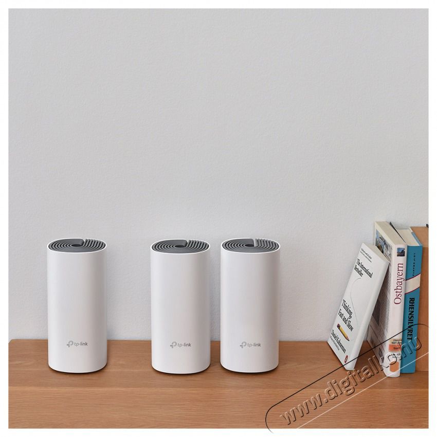 TP-LINK DECO E4 AC1200 Whole-home Mesh Dual Band 802.11ac vezet&eacute;k n&eacute;lk&uuml;li rendszer (3db-os) Iroda &eacute;s sz&aacute;m&iacute;t&aacute;stechnika - Egy&eacute;b sz&aacute;m&iacute;t&aacute;stechnikai term&eacute;k - 428334