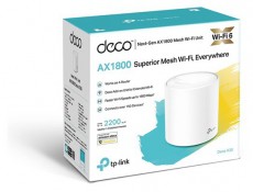 TP-LINK Deco X20 AX1800 Whole Home Mesh Wi-Fi 6 Vezet&eacute;k n&eacute;lk&uuml;li rendszer (1db-os) Iroda &eacute;s sz&aacute;m&iacute;t&aacute;stechnika - Egy&eacute;b sz&aacute;m&iacute;t&aacute;stechnikai term&eacute;k - 430389