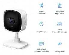 TP-LINK Tapo C110 Otthoni biztons&aacute;gi 3MP Wi-Fi kamera H&aacute;ztart&aacute;s / Otthon / K&uuml;lt&eacute;r - Biztons&aacute;gtechnika - Biztons&aacute;gi kamera - 437490