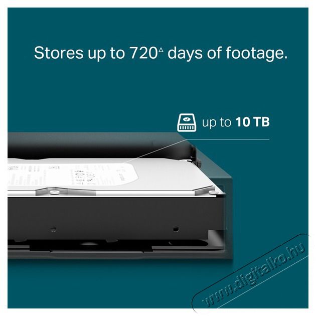 TP-LINK VIGI NVR1016H 16 csatorn&aacute;s h&aacute;l&oacute;zati vide&oacute; r&ouml;gz&iacute;tő F&eacute;nyk&eacute;pezőg&eacute;p / kamera - Megfigyelő / IP kamera - 437731