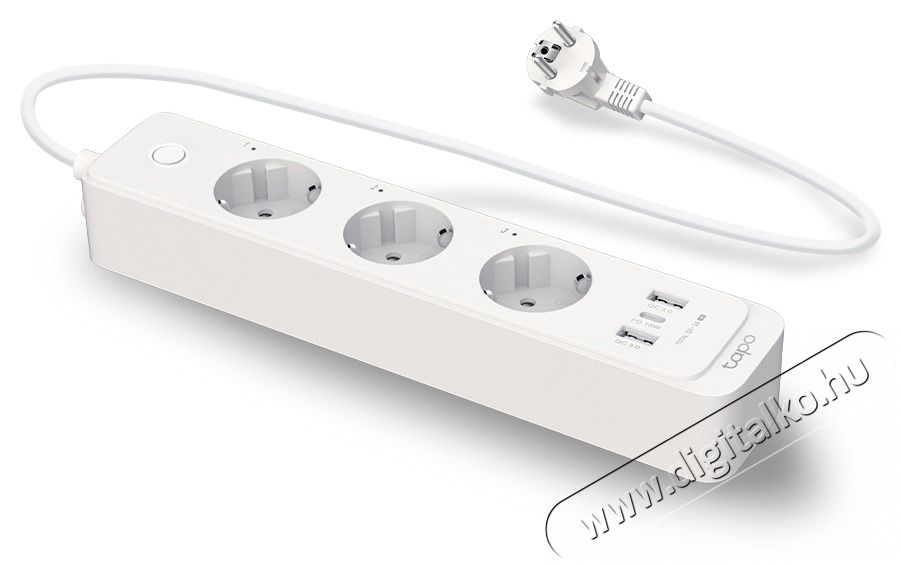 TP-LINK TAPO P300 OKOS HOSSZABB&Iacute;T&Oacute; H&aacute;ztart&aacute;s / Otthon / K&uuml;lt&eacute;r - Okos otthon - Okos konnektor - 467234