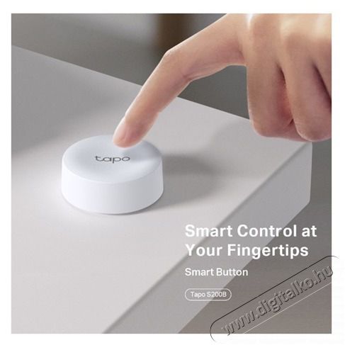 TP-LINK TAPO S200B okos gomb &eacute;rz&eacute;kelő H&aacute;ztart&aacute;s / Otthon / K&uuml;lt&eacute;r - Okos otthon - Kieg&eacute;sz&iacute;tő - 467173