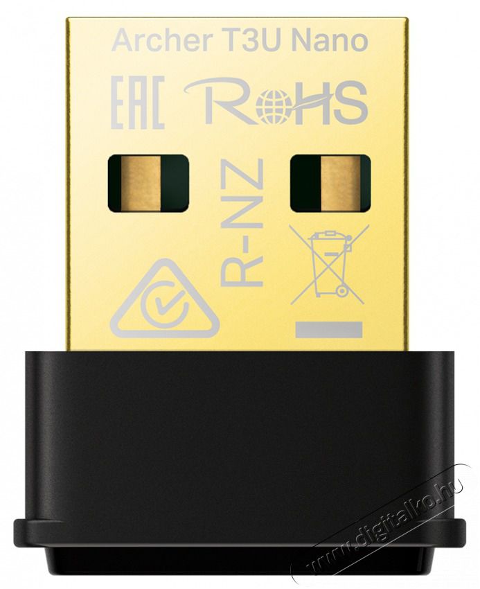TP-LINK ARCHER T3U NANO vezet&eacute;k n&eacute;lk&uuml;li adapter Iroda &eacute;s sz&aacute;m&iacute;t&aacute;stechnika - H&aacute;l&oacute;zat - Vezet&eacute;k n&eacute;lk&uuml;li adapter - 474922