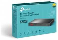 TP-LINK TL-SG1210MP SWITCH Iroda &eacute;s sz&aacute;m&iacute;t&aacute;stechnika - H&aacute;l&oacute;zat - Switch - 474910