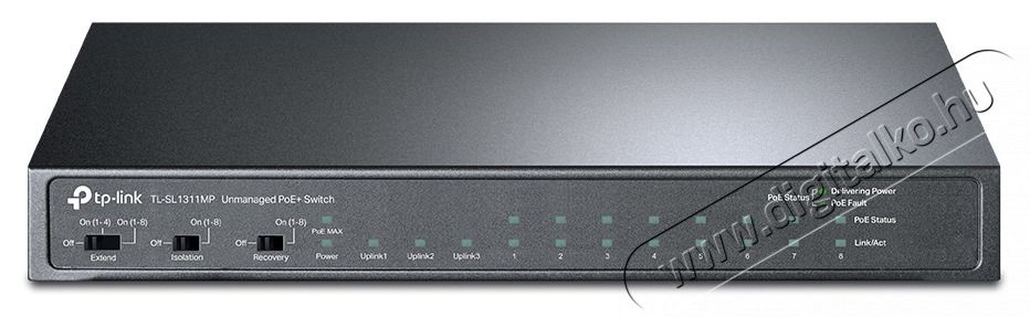 TP-LINK TL-SL1311MP SWITCH Iroda &eacute;s sz&aacute;m&iacute;t&aacute;stechnika - H&aacute;l&oacute;zat - Switch - 474913