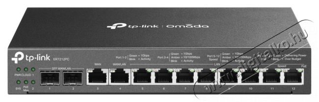 TP-LINK ER7212PC ROUTER Iroda &eacute;s sz&aacute;m&iacute;t&aacute;stechnika - H&aacute;l&oacute;zat - Router - 474956