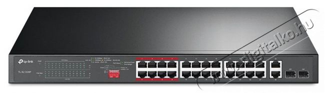 TP-LINK TL-SL1226P SWITCH Iroda &eacute;s sz&aacute;m&iacute;t&aacute;stechnika - H&aacute;l&oacute;zat - Switch - 474213